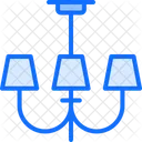 Kronleuchter Kristallleuchter Kandelaberlampe Symbol