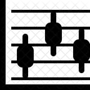 Kronleuchter Grafik Box Symbol