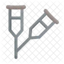 Krücken  Symbol