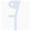 Krücken Symbol