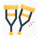 Krücken  Symbol