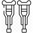 Krücken  Symbol