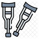 Krücken  Symbol
