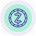 Krypto Portfolio Management Zeilensymbol Symbol