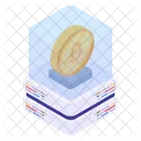 Blockchain Server Krypto Server Bitcoin Server Symbol