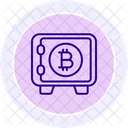 Krypto Wallet Liniensymbol Symbol