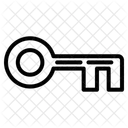Kryptografischer Schlussel Privater Schlussel Digitaler Schlussel Symbol