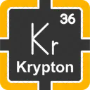 Krypton Preodic Table Preodic Elements Icon