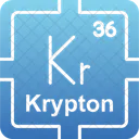 Krypton Preodic Table Preodic Elements Icon