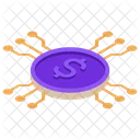 Kryptowahrung Digital Geld Symbol