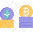 Kryptowahrung Munze Bergbau Symbol