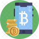 Bitcoin Geld Munze Icon