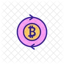 ICO Bitcoin Borse Symbol