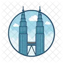 Kuala Lumpur Beruhmtes Gebaude Wahrzeichen Symbol