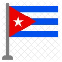 Flagge Land Kuba Symbol