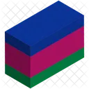 Flag Country Kuban Peoples Republic Icon