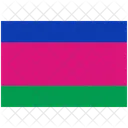 Flag Country Kuban Peoples Republic Icon