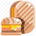 Kubanisches Sandwich  Symbol