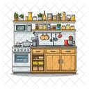 Kochen Essen Kochen Symbol
