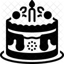 Kuchen Jubilaumstorte Feier Symbol
