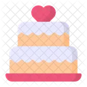 Kuchen Hochzeit Herz Symbol