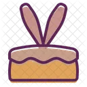 Kuchen Ostern Hase Symbol