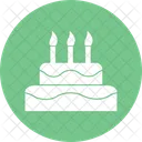 Kuchen Geburtstag Kerzen Symbol