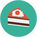 Kuchen Scheibe Dessert Symbol