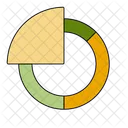 Kuchendiagramm  Icon