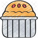 Kuchenform Gebacken Kochen Icon