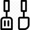 Kuchengeschirr Schaufel Loffel Symbol