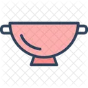 Kuchensieb Sieb Abtropfsieb Symbol