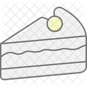 Kuchenstück  Symbol