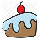Kuchenstück  Symbol