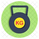 Kettlebell Fitnessgerat Fitnessausrustung Icon