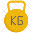 Kilogramm Fitness Fitnessstudio Symbol