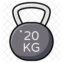 Kraftgerat Kettlebell Powerlifting Symbol