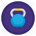 Kettlebell Gewichtheben Bodybuilding Symbol