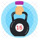 Griffgewicht Kettlebell Gewicht Symbol