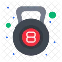 Kettlebell Fitnessstudio Gewichtsball Icon