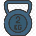 Kettlebell 2 Kg Kettlebell Gewichtheben Symbol