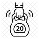 Kugelhantel  Symbol