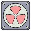 CPU Lufter Auspuff Kuhllufter Symbol