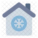 Kuhlung Des Hauses Haus Klimaanlage Symbol