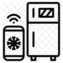 Kuhlschrank Smart Temperatur Symbol