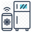 Kuhlschrank Smart Temperatur Symbol