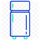 Kühlschrank mit Doppeltür  Symbol
