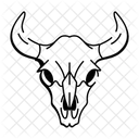 Kuhschädel  Symbol