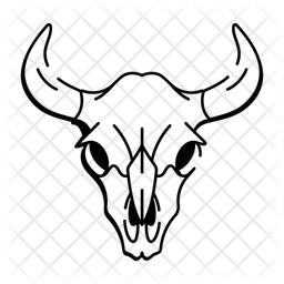 Kuhschädel  Symbol