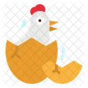 Kuken Huhn Ei Symbol